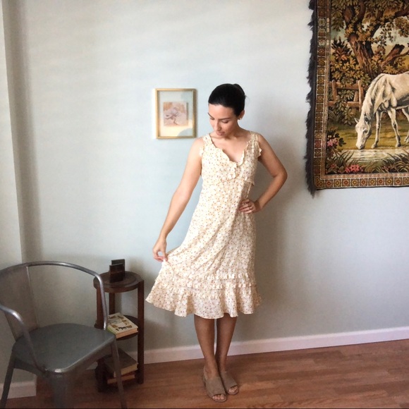ANTHROPOLOGIE Odille Floral Sundress - Picture 8 of 8